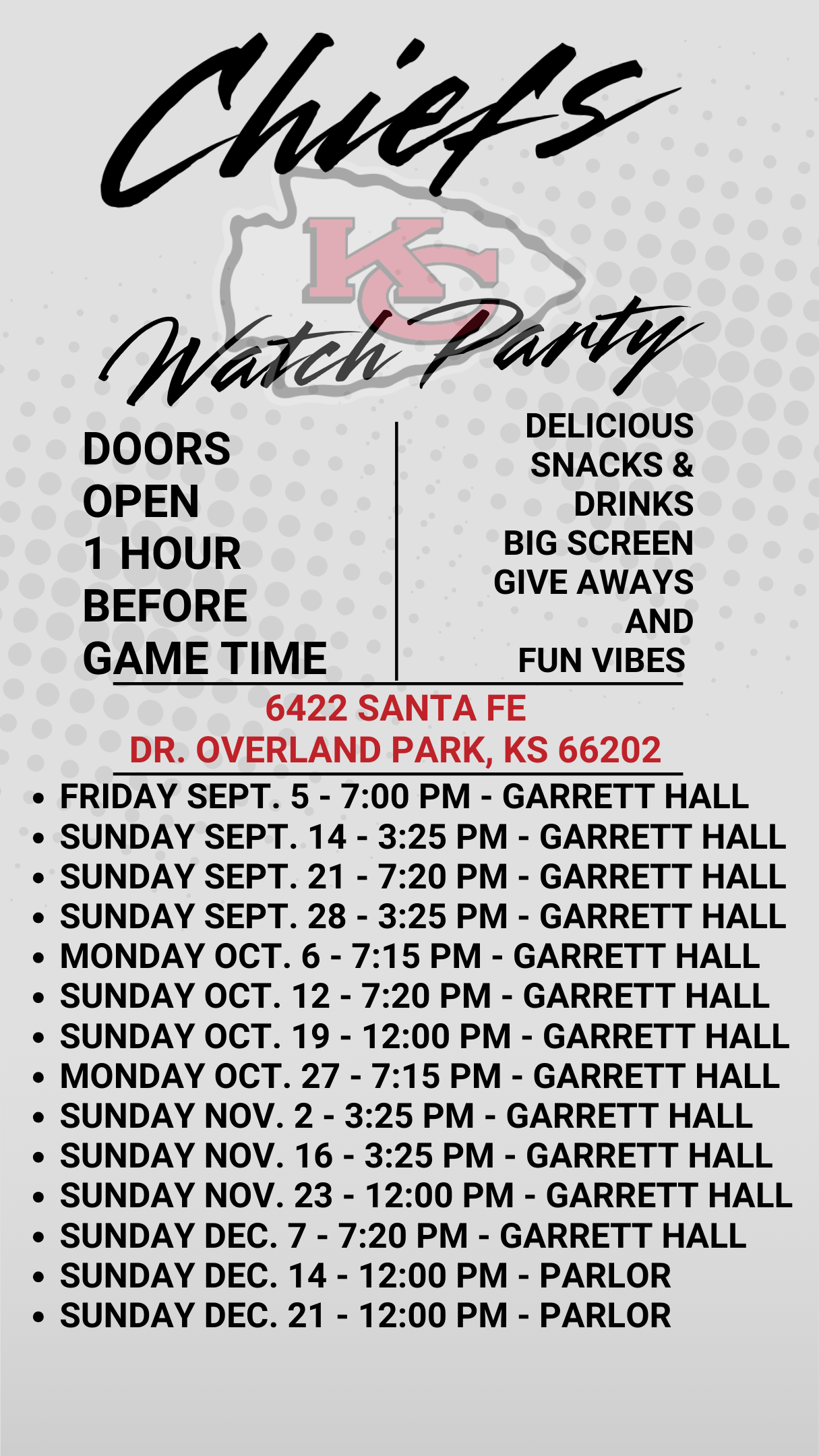 Chiefs Watch Party